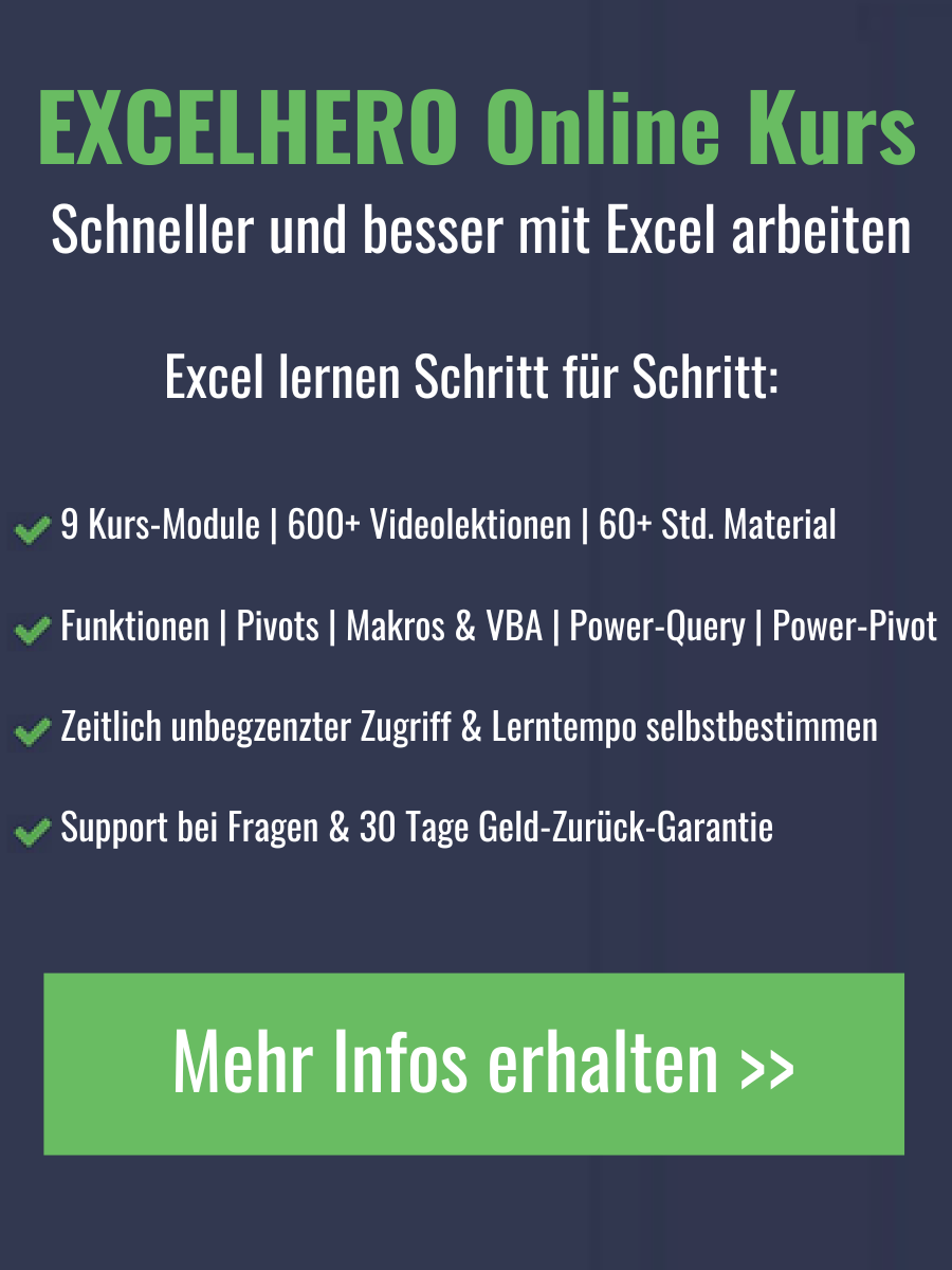 Excelhero Online Excel-Kurs