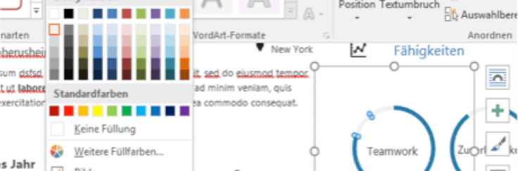 grafische-elemente-word - Lebenslaufvorlagen | Bewerbungsvorlagen